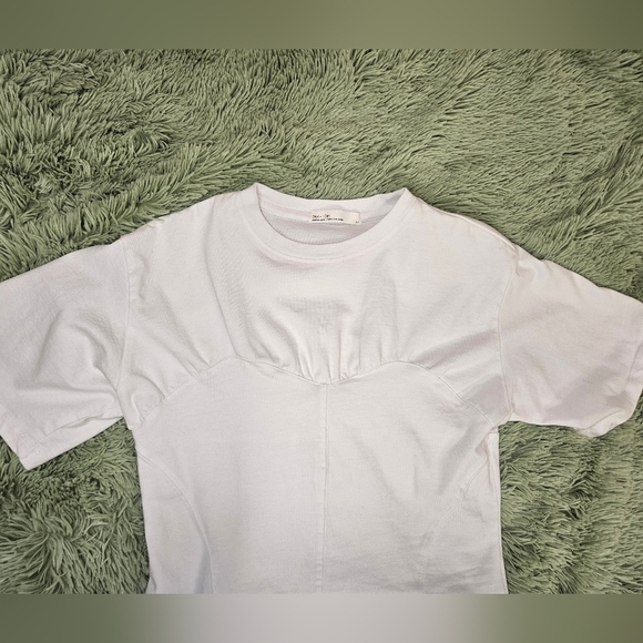 Oak + Fort White Fitted Short Sleeve Top - Picture 4 of 9